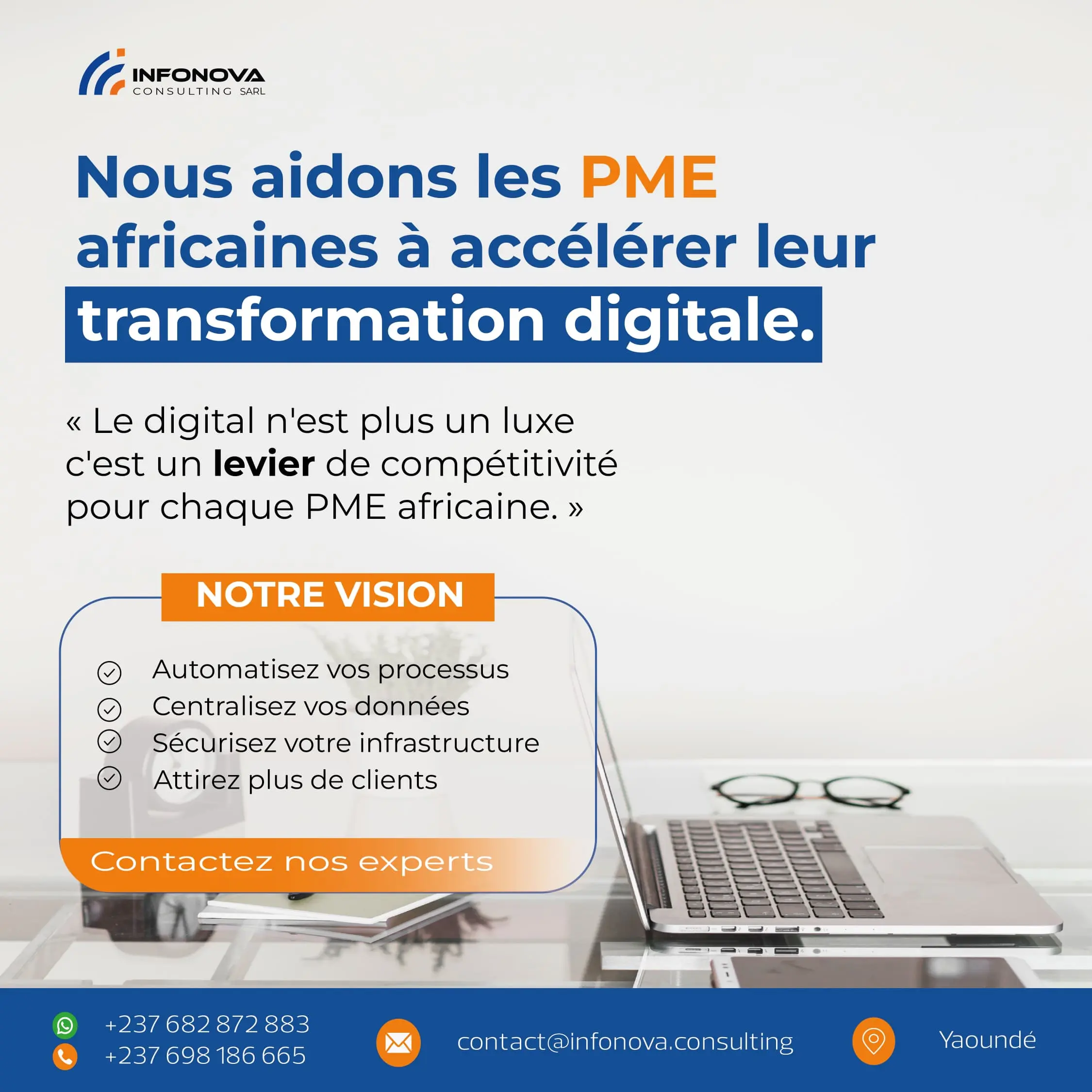 Nous aidons les PME africaines à accélérer leur transformation digitale