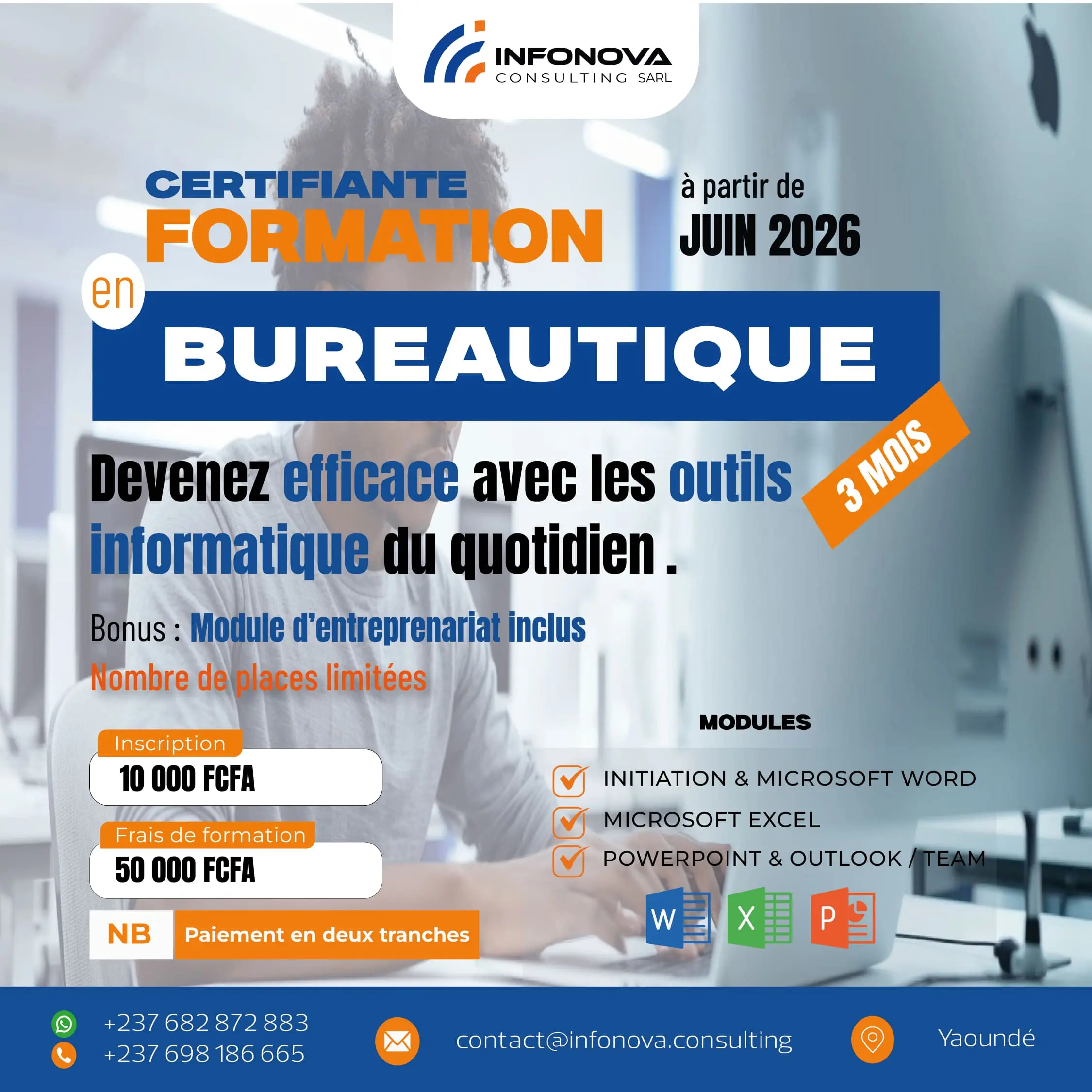 Formation Bureautique — Word, Excel & PowerPoint