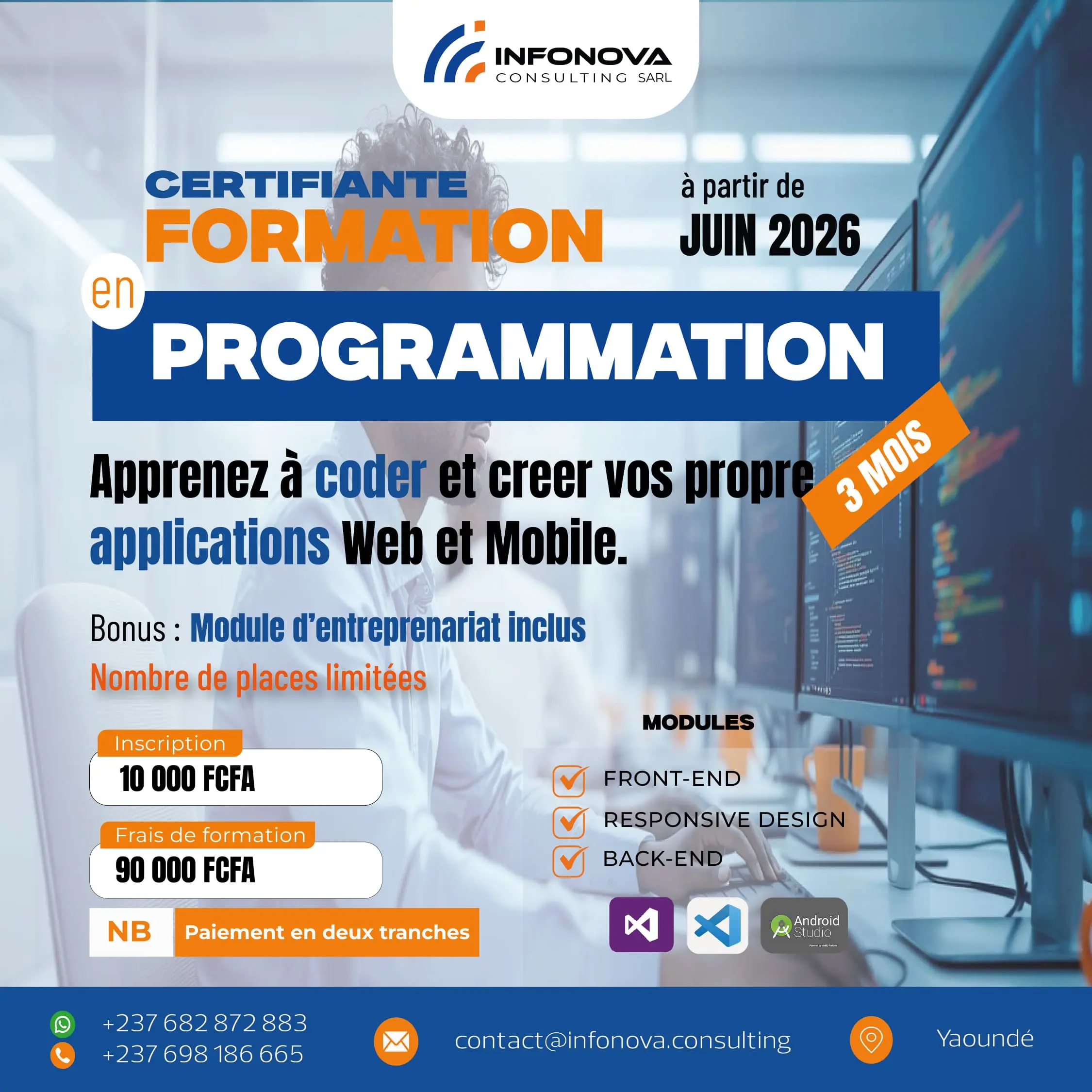 Formation en Développement Full Stack – Web
