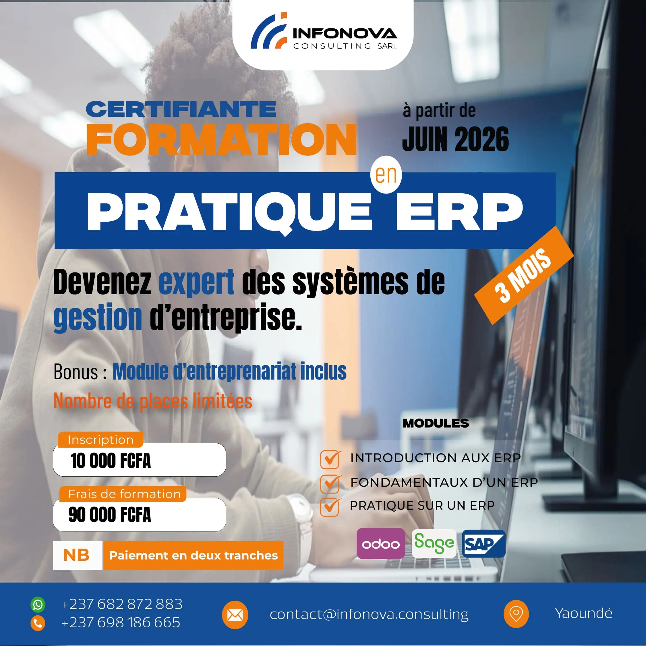 Formation Gestionnaire ERP – SAP & Solutions Intégrées