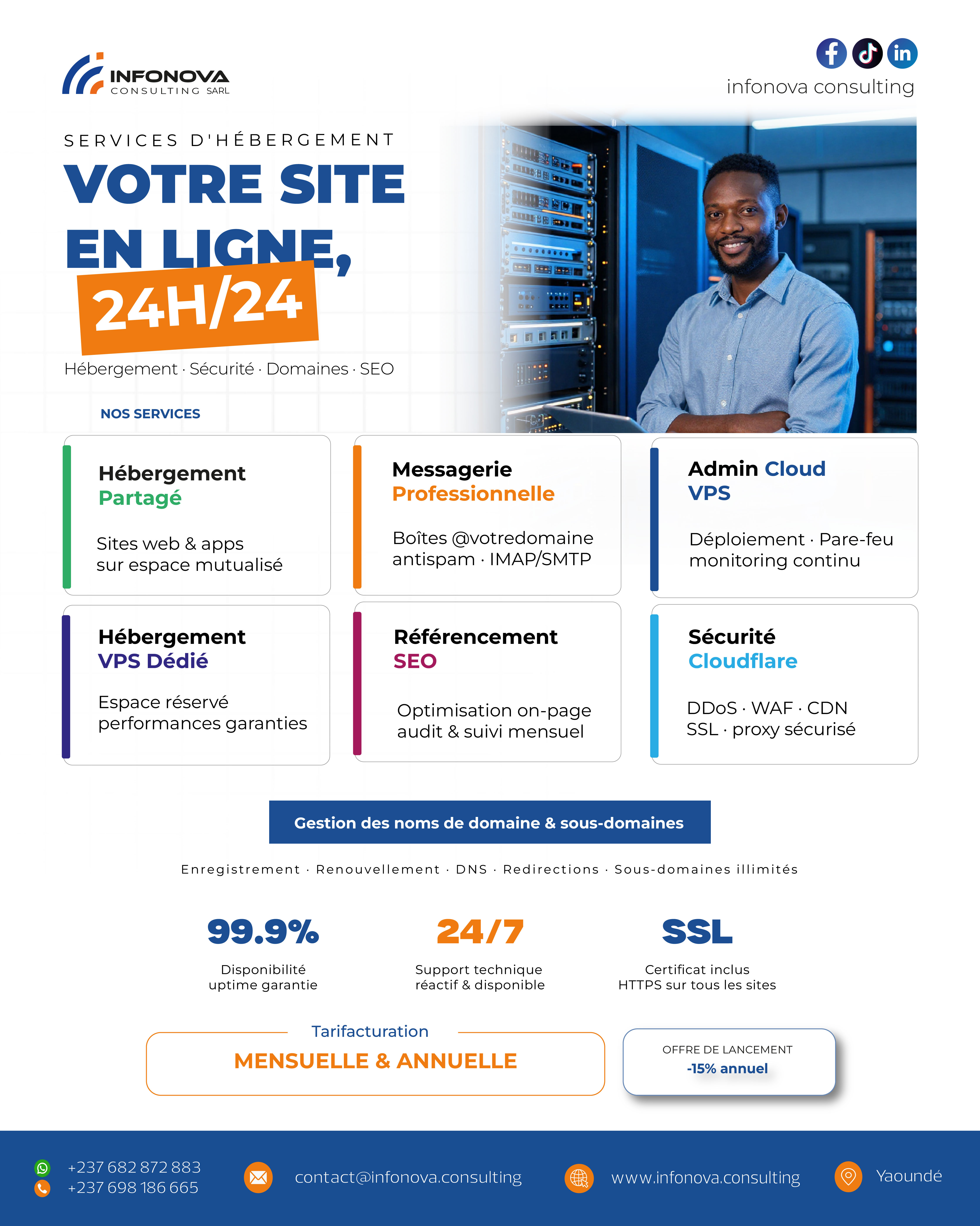 Hébergement Web, VPS Cloud & Référencement SEO
