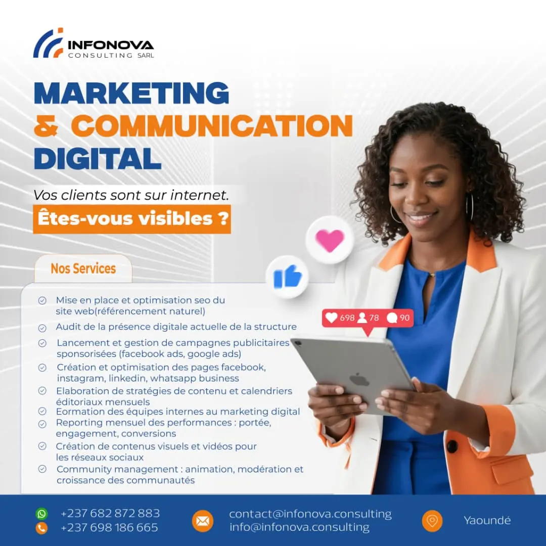 Marketing & Communication Digital - Stratégie SEO, Réseaux Sociaux et Visibilité Web